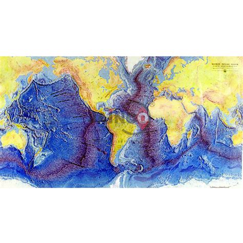 Map Of Ocean Floor