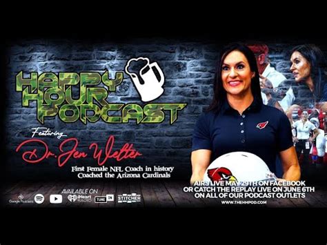 Dr Jen Welter On The Happy Hour Podcast YouTube