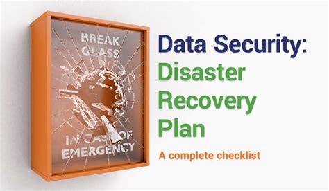 Cyber Security Disaster Recovery Plan Template