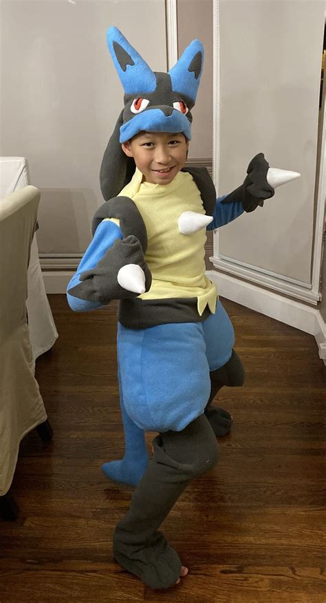 This game is easy to set up. homemade Lucario Pokemon Halloween costume #lucariocostume #lucario | Pokemon costumes, Pokemon ...