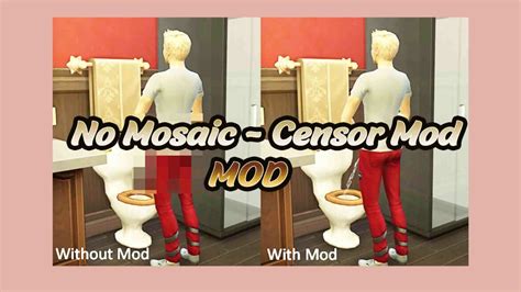 The Sims No Mosaic Censor Mod Sims Love