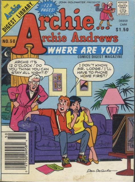 Archiearchie Andrews Where Are You Digest Magazine 50 Issue