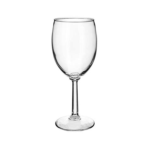 7 75 Oz Hexagonal Stem Wine Glass Totally Promotional