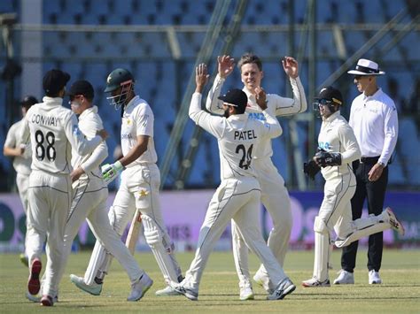 Pakistan Vs New Zealand 2nd Test Day 2 Score Highlights Karachi