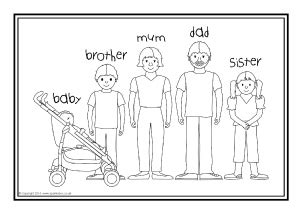 Enter now and choose from the following categories members of the family clipart black and white 20 free ...