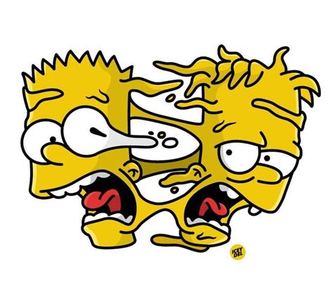 Bart Simpson Drawing Drip Msar Blogs Frame Store