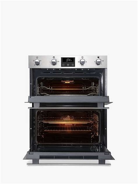 Belling Bi702g Stainless Built Under Double Gas Oven With Electric