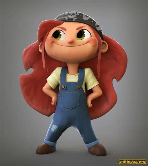 Pin By Fragoje On 3d Character Character Design Girl 3d Character