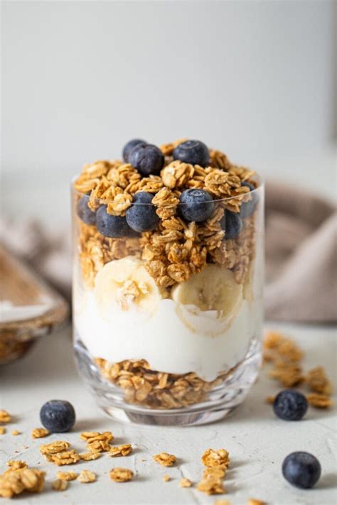 Stir in 2 tablespoons of peanut butter and 3 tablespoons honey. Easy Vegan Peanut Butter Granola Recipe - Running on Real Food