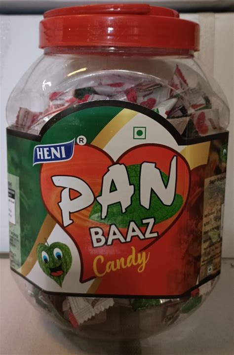 Heni Heart Pan Flavoring Candy Packaging Type Plastic Jar Packaging