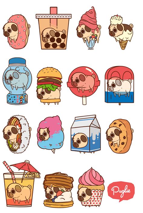 Them Pugs Via Pugliepug Check Out Some More Redbubble Cute