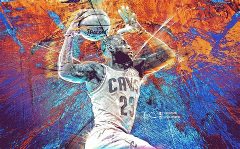 Free Download Lebron James Nba Hd Wallpaper Theme Sports Fan Tab
