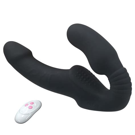Realistic Dildo Vibrator Strapless Strap On Panty Dildo For Women Lesbian Double Head G Spot