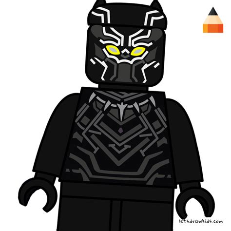 Drawing Lego Black Panther Lego Coloring Avengers Coloring Lego