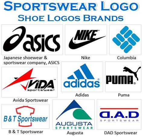 Here is a comprehensive list of cool, clever, and funny team names for every imaginable sport or league. Most Famous Sportswear Logos and Names - Shoe Logos Brands