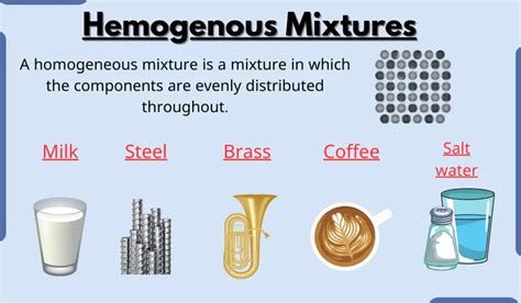 15 Examples Of Homogeneous Mixtures