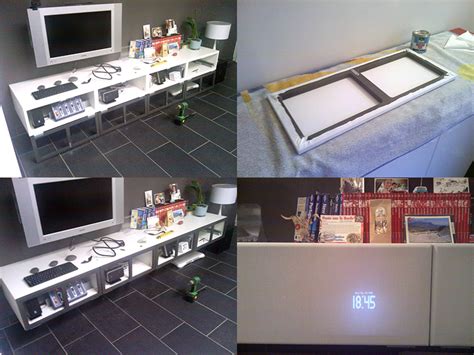 Sit back in comfort and enjoy your tv, as well as the space around it. Minimalistic Floating TV Unit - IKEA Hackers - IKEA Hackers
