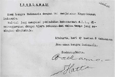 Kemerdekaan indonesia akhirnya dapat diproklamasikan meski melalui proses yang tidak mudah. Fakta-fakta Proklamasi yang Tersembunyi | jadiberita.com