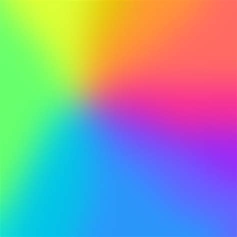 Radial Rainbow Gradient Kelsey Lovelle Digital Art Abstract Color