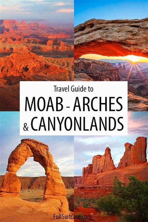 Moab Utah Arches National Park Canyonlands National Park