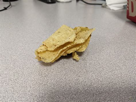 Ordered Nachos From Denny S And Got This Monster Of A Chip R