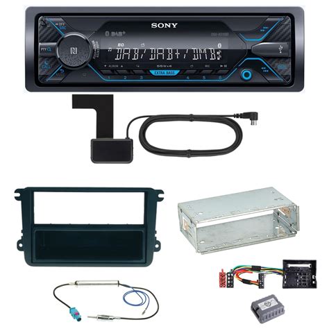 Sony Dsx A510bd Bluetooth Dab Einbauset Für Golf 5 6 Passat 3c Cc B7 Touran