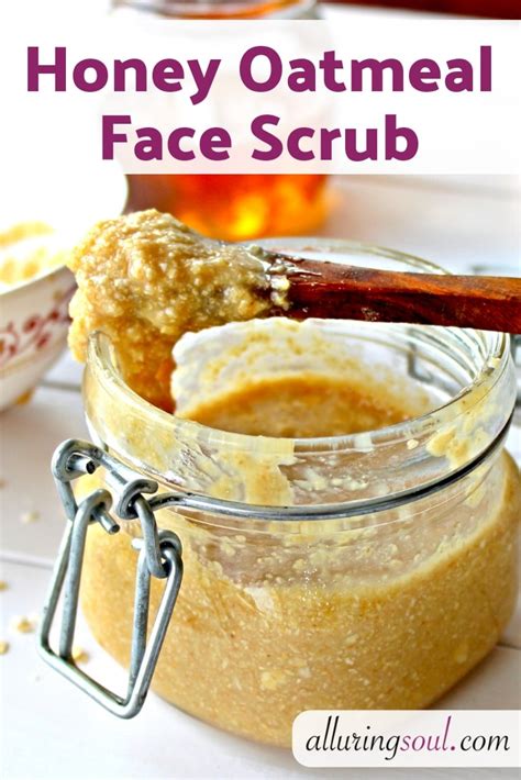 Healing Honey Oatmeal Face Scrub