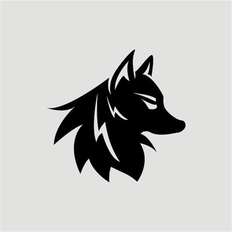 Premium Vector Illustration Silhouette Wolf Logo Design