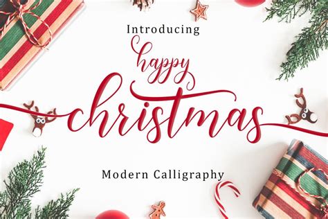 18 Best Christmas Fonts For Greeting Cards Graphic Cloud