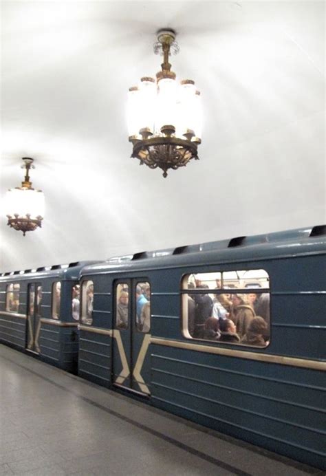 A Subway Train With People On The Inside