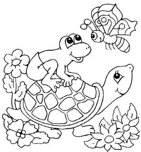 rules of the jungle turtle pictures to print and color