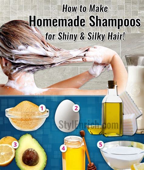 Homemade Diy Shampoos Diy Shampoo Silky Shiny Hair Homemade Shampoo