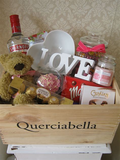 Easy budget christmas gifts | diy gift hampers from poundland? Personalised Birthday Hamper www.chic-dreams.co.uk ...