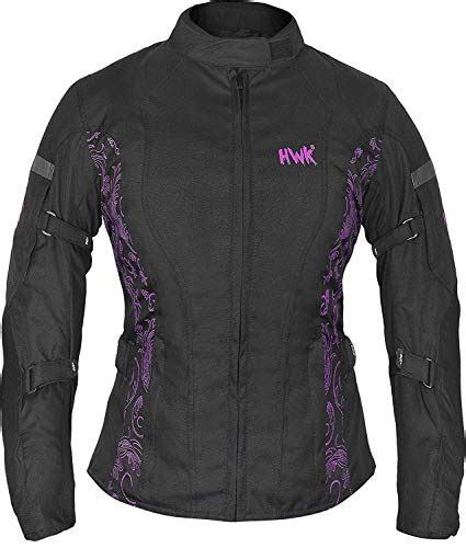 HWK Women S Motorcycle Jacket For Women Rain Waterproof Moto Riding