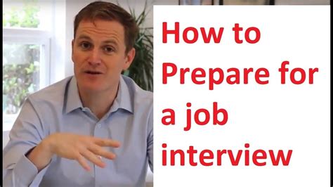 How To Prepare For A Job Interview Best Video Youtube