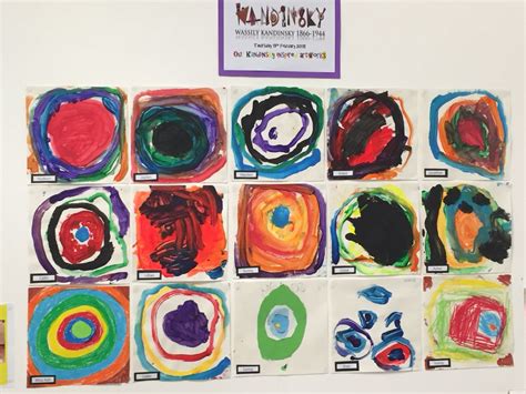 Kandinsky Inspired Art For Kids Artwork Art