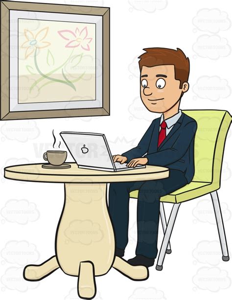 Man Working On Laptop Clipart 20 Free Cliparts Download