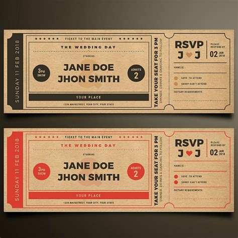 20+ Vintage Ticket Designs & Templates - PSD, AI, InDesign, Publisher, Apple Pages, Word | Free ...