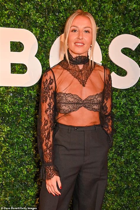 Leah Williamson Looks Sensational In See Through Blouse And Lacy Bra At Gq S Men Of The Year