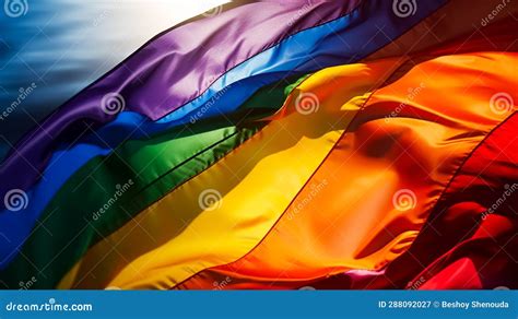 the rainbow flag or lgbtq flag gender diversity concept stock illustration illustration of