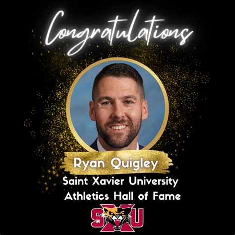 Ryan Quigley 03 Inducted Into The Saint Xavier University Athletics