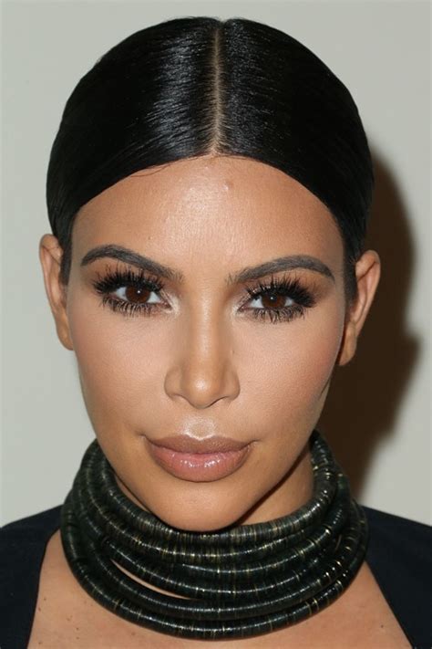 This versatile hairstyle can be worn for a night out on the town or an 8am workout class. Kim Kardashian Straight Black Low Ponytail, Ponytail ...