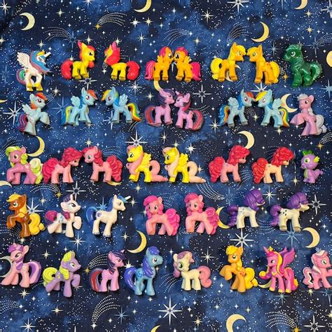 My Little Pony Figure G4 Pick Your Own My Little Ponies My Etsy Canada