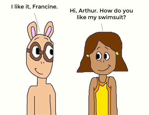 Arthur Francine Swimsuit DeviantART