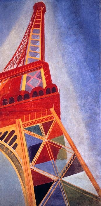 Der Eiffelturm 1926 Von Robert Delaunay Kunstdruck