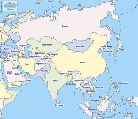 Asian Countries And Their Capitals Learner Trip