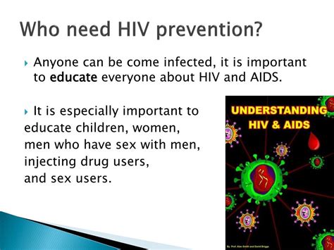 ppt hiv aids prevention powerpoint presentation free download id 6090951