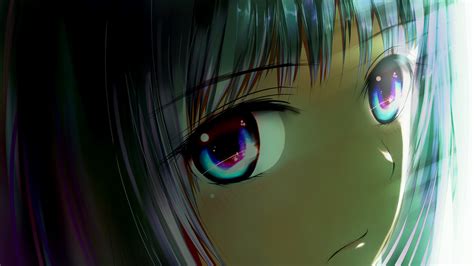 992446 4k Shionji Yuuko Eyes Garyljq Anime Girls Anime Closeup
