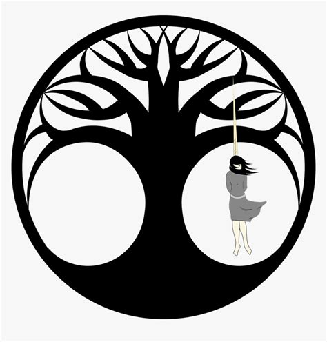 Transparent Death Symbol Png Tree Of Life Silhouette Png Png