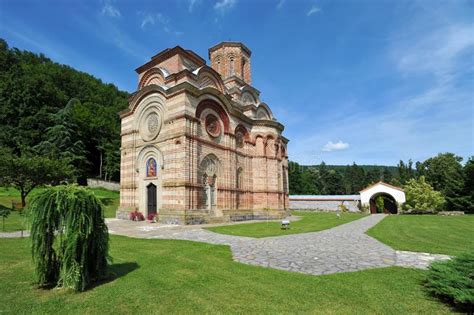 Serbian Medieval Orthodox Monastery Kalenic Serbia Editorial Stock